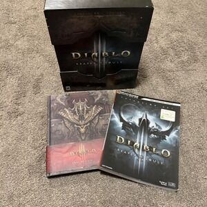 Diablo III Reaper of Souls‎ Collector's Edition PC Game Book Soundtrack  Set
